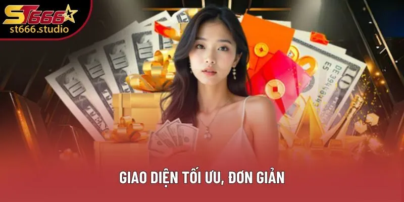Giao diện tối ưu, đơn giản Giao diện tối ưu, đơn giản